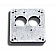 Holley  Performance Throttle Body Adapter 1741