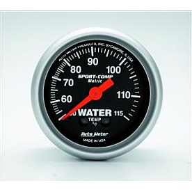 AutoMeter Gauge Water Temperature 3332M