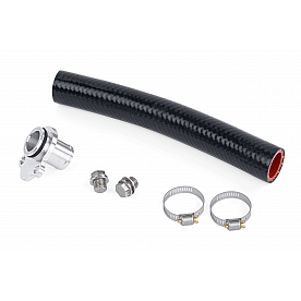 APR Motorsports Cold Air Intake Adapter Aluminum Black - CI100038G