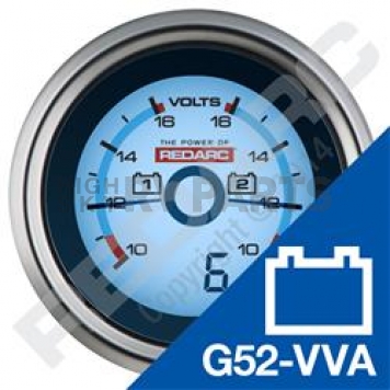 Redarc Gauge Voltmeter G52VVA