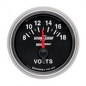 AutoMeter Gauge Voltmeter 7691