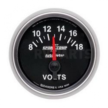 AutoMeter Gauge Voltmeter 3691