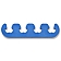 Mr. Gasket Spark Plug Wire Separator - 9877