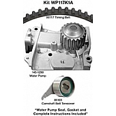Dayco Products Inc Water Pump Kit WP117K1A