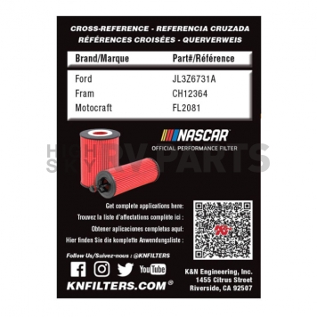 K & N Filters Oil Filter - HP-7043-4