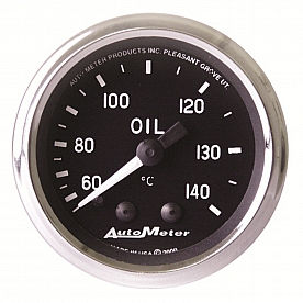 AutoMeter Gauge Oil Temperature 201008