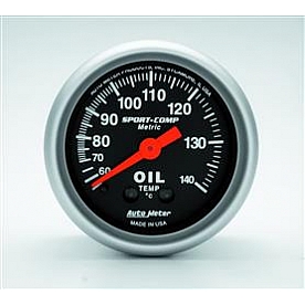 AutoMeter Gauge Oil Temperature 3341M