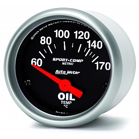 AutoMeter Gauge Oil Temperature 3348M
