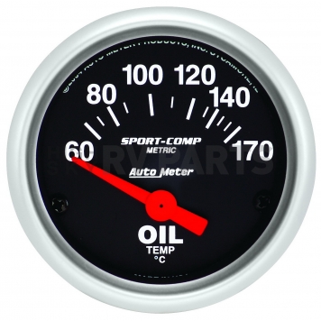 AutoMeter Gauge Oil Temperature 3348M-1