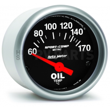 AutoMeter Gauge Oil Temperature 3348M-2