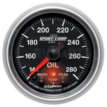 AutoMeter Gauge Oil Temperature 3640
