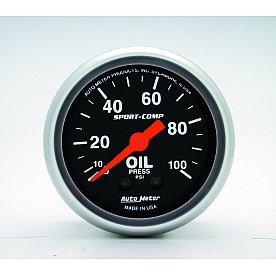 AutoMeter Gauge Oil Pressure 3321