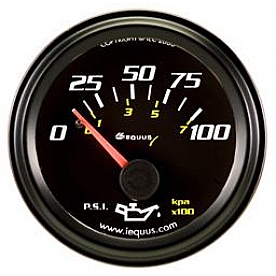 Equus Gauges Gauge Oil Pressure 6234