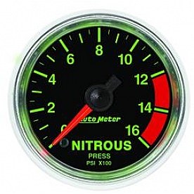 AutoMeter Gauge Nitrous Oxide Pressure 3874