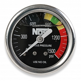 N.O.S. Gauge Nitrous Oxide Pressure 15919