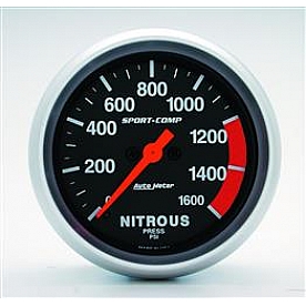 AutoMeter Gauge Nitrous Oxide Pressure 3574