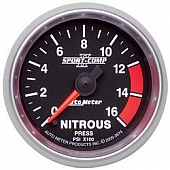 AutoMeter Gauge Nitrous Oxide Pressure 7674