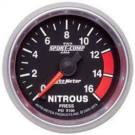 AutoMeter Gauge Nitrous Oxide Pressure 7674