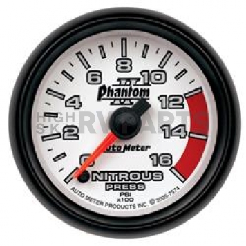 AutoMeter Gauge Nitrous Oxide Pressure 7874