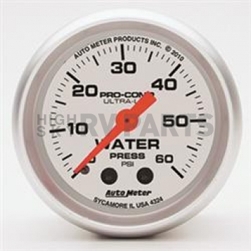 AutoMeter Gauge Water Pressure 4324