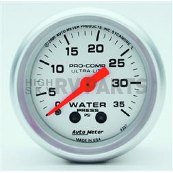 AutoMeter Gauge Water Pressure 4307