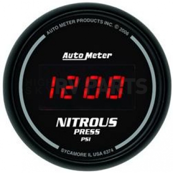 AutoMeter Gauge Nitrous Oxide Pressure 6374