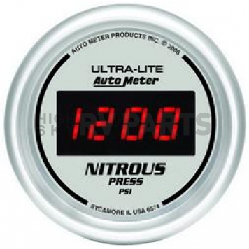 AutoMeter Gauge Nitrous Oxide Pressure 6574