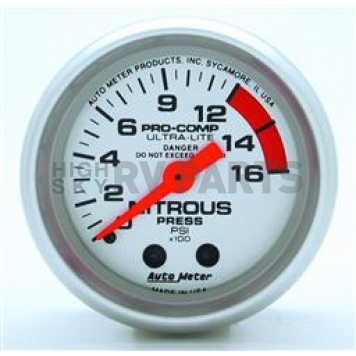AutoMeter Gauge Nitrous Oxide Pressure 4328