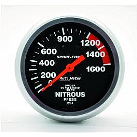 AutoMeter Gauge Nitrous Oxide Pressure 3428