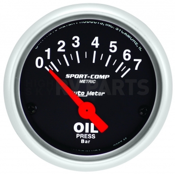 AutoMeter Gauge Oil Pressure 3327M