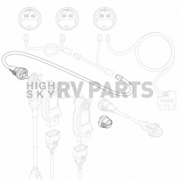 Banks Power Gauge Wiring Harness 66556-1