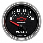 AutoMeter Gauge Voltmeter 369200406