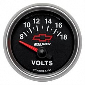 AutoMeter Gauge Voltmeter 369200406