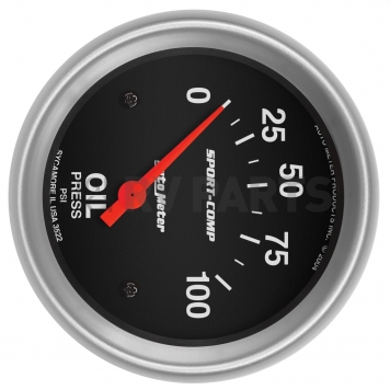 AutoMeter Gauge Oil Pressure 3522-1