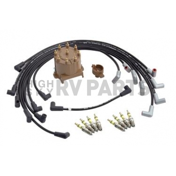 ACCEL Distributor Cap / Rotor Kit / Spark Plug / Spark Plug Wire Kit TST4