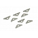 Mr. Gasket Valve Cover Hold Down Tab Set - 9899