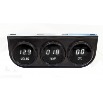 Intellitronix Gauge Oil Pressure/ Voltmeter/ Water Temperature M9333W
