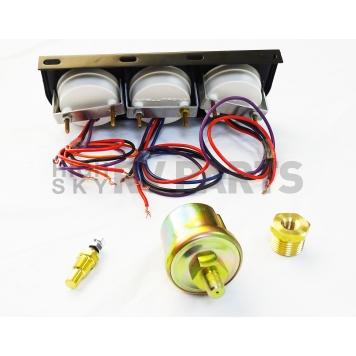 Intellitronix Gauge Oil Pressure/ Voltmeter/ Water Temperature M9333W-1
