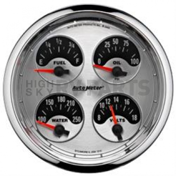 AutoMeter Gauge Fuel Level/ Oil Pressure/ Voltmeter/ Water Temperature 1225