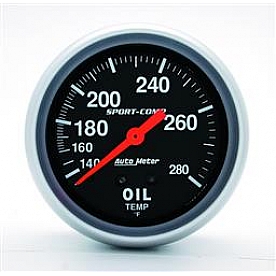 AutoMeter Gauge Oil Temperature 3443