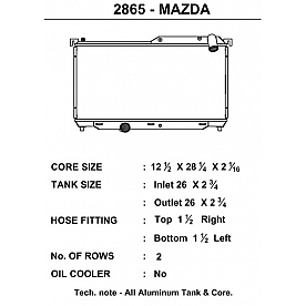 CSF Radiator 2865