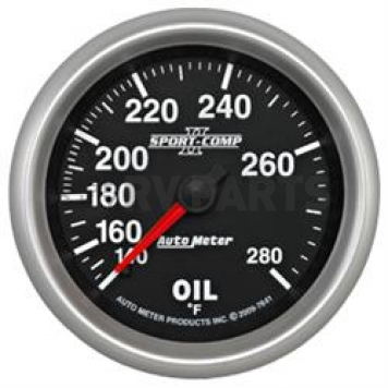 AutoMeter Gauge Oil Temperature 7641