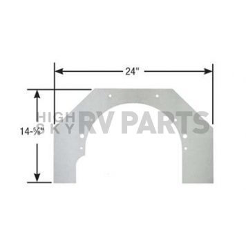 Competition Engineering Motor Mount Plate 4025