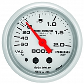 AutoMeter Gauge Boost/ Vacuum 4303M