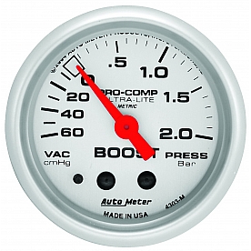 AutoMeter Gauge Boost/ Vacuum 4303M