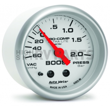 AutoMeter Gauge Boost/ Vacuum 4303M-2