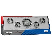 Stewart Warner Gauge Battery Voltage/ Fuel Level/ Oil Pressure/ Speedometer/ Water Temperature 82228