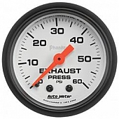 AutoMeter Gauge Exhaust Pressure 5725