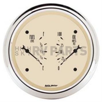 AutoMeter Gauge Fuel Level/ Oil Pressure 1824