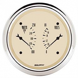 AutoMeter Gauge Voltmeter/ Water Temperature 1830